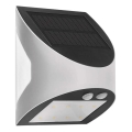 LED Solarna zidna svjetiljka sa senzorom LUMI LED/3,7W 1200mAh IP54 bijela