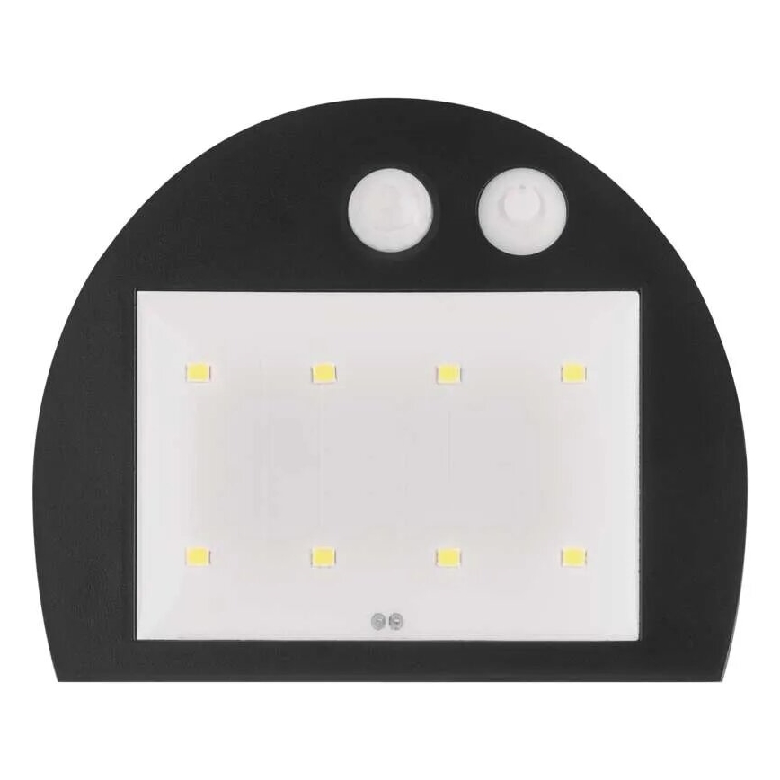 LED Solarna zidna svjetiljka sa senzorom LUMI LED/3,7W IP54 bijela