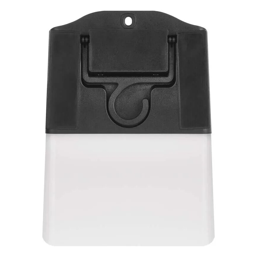 LED Solarna zidna svjetiljka sa senzorom LUMI LED/3,7W IP65 crna