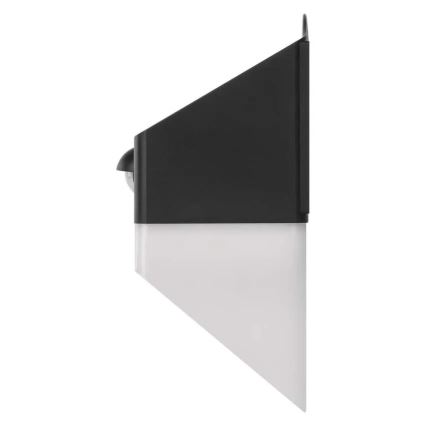 LED Solarna zidna svjetiljka sa senzorom LUMI LED/3,7W IP65 crna