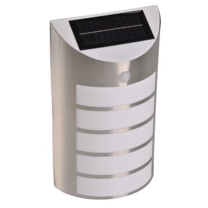 LED Solarna zidna svjetiljka sa senzorom SAFFO LED/3,7V IP44