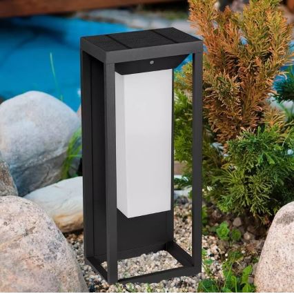 LED Solarna zidna svjetiljka sa senzorom SAMSUNG CHIP LED/2W/3,7V IP65 2600 mAh