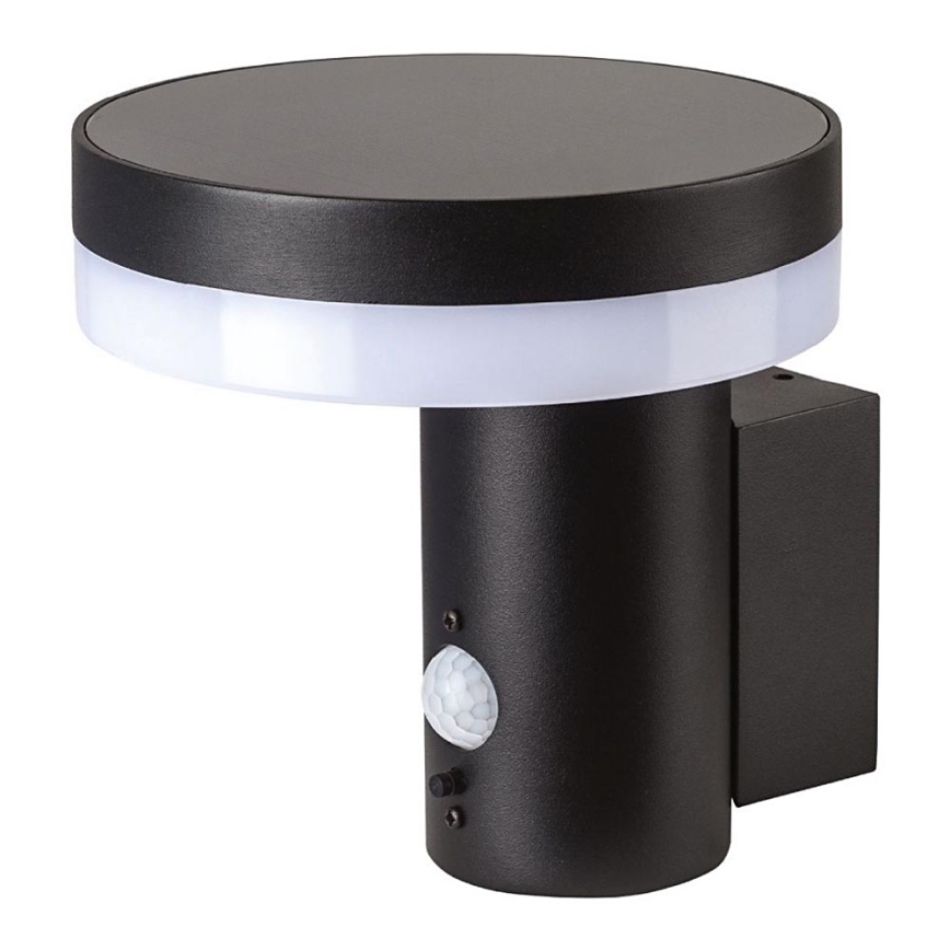 LED solarna zidna svjetiljka sa senzorom SOLARIS3 LED/5,5W/3,7V 4000K IP44 2600 mAh