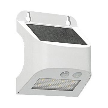 LED solarna zidna svjetiljka sa senzorom SOLTO LED/3W/3,7V 4000K IP54 1200 mAh bijela