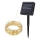 LED solarni dekorativni lanac, 3,7 V, 800 mAh, 22 m