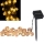 LED Solarni dekorativni lanac BUBBLE GLASS 20xLED/8 funkcija 4,85 m 600 mAh IP44 topla bijela