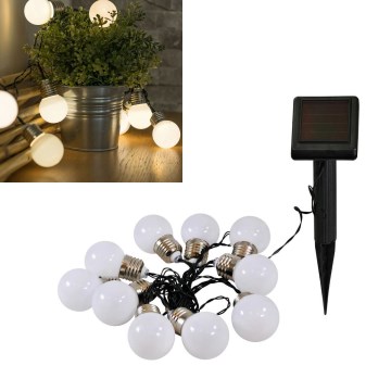 LED Solární dekorativni lanac LED/1,2V 3,8 m IP44