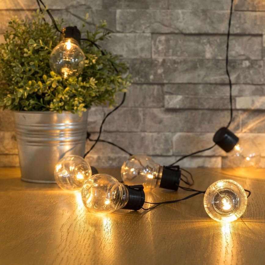 LED Solarni dekorativni lanac LED/1,2V 300 mAh 3,8 m IP44