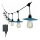 LED Solarni lanac 15xLED/0,2W/3,7V 15,6 m 3000K IP44 2400 mAh