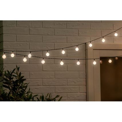 LED Solarni lanac 6,9m 50xLED/1,2V