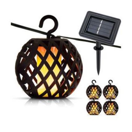 LED Solarni lanac 60xLED/2m 400 mAh IP44