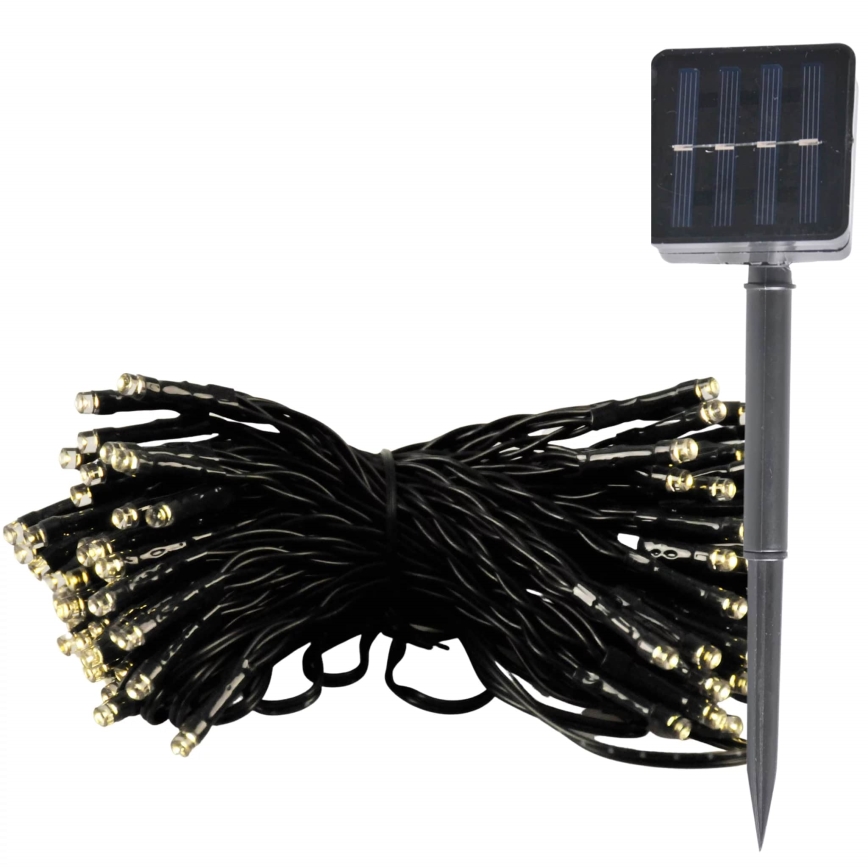 LED Solarni lanac SHINE 100xLED/1,2V 11, 9 m IP44