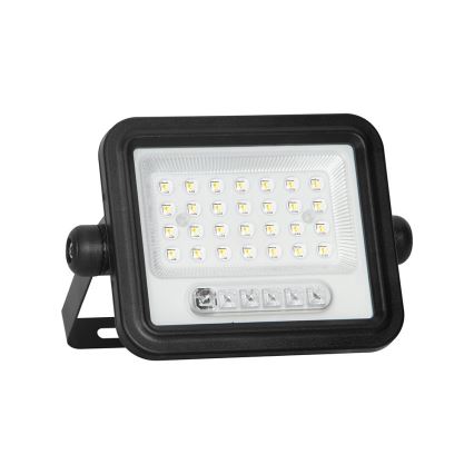 Solarni LED reflektor s mogućnošću prigušivanja LED/50W/3,2V 2000-8000K IP65 3800 mAh crni + daljinski upravljač