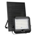 LED solarni reflektor s senzorom MHCS LED/20W/3,2V 3000/4000/6500K IP65 10000 mAh + daljinski upravljač