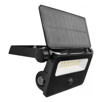 LED solarni reflektor s senzorom NCS G2 LED/10W/3,7V 3000/4000/6500K IP54 1800 mAh