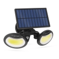 LED Solarni reflektor sa senzorom 2xLED/4W/5V IP65 2000 mAh