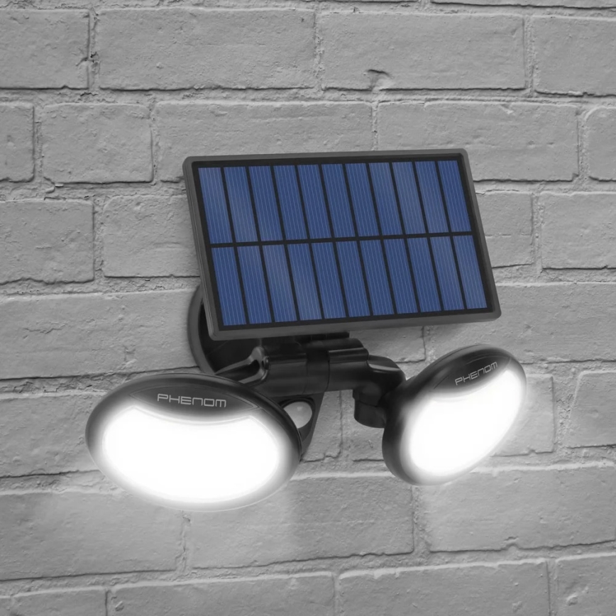 LED Solarni reflektor sa senzorom 2xLED/4W/5V IP65