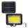 LED Solarni reflektor sa senzorom DUO LED/1W/3,7V IP44