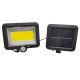 LED Solarni reflektor sa senzorom DUO LED/1W/3,7V IP44