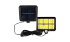 LED Solarni reflektor sa senzorom LED/1,5W/3,7V 6000K IP44
