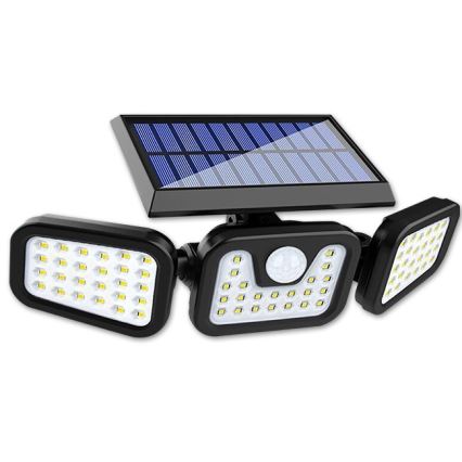 LED Fleksibilni solarni reflektor sa senzorom LED/15W/3,7V 2400 mAh IP54 4500K