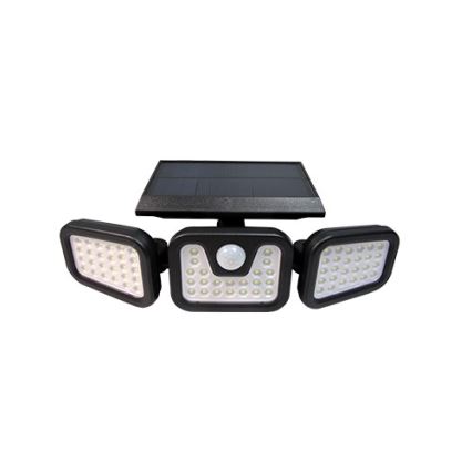 LED Fleksibilni solarni reflektor sa senzorom LED/15W/3,7V 2400 mAh IP54 4500K