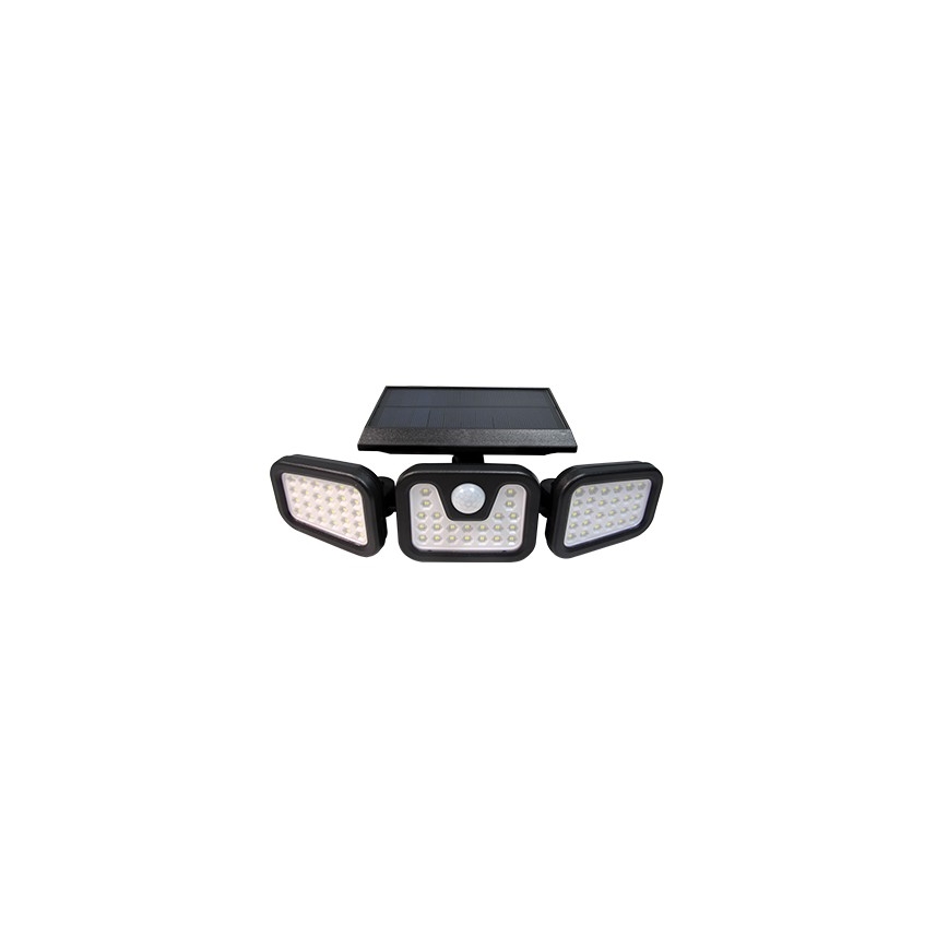 LED Fleksibilni solarni reflektor sa senzorom LED/15W/3,7V 2400 mAh IP54 4500K