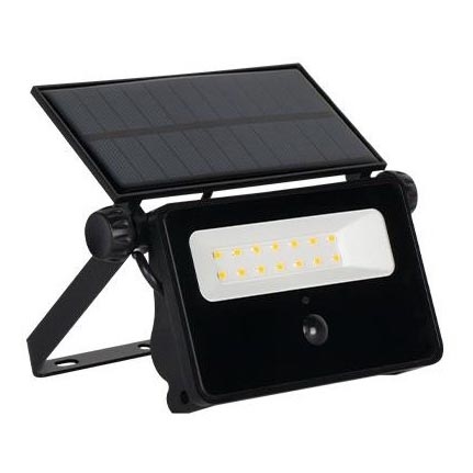 LED Solarni reflektor sa senzorom LED/30W/5,5V 3000 mAh IP65