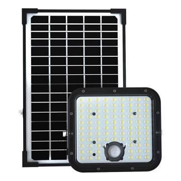 LED Solarni reflektor sa senzorom LED/30W/6,4V 6400K 6000 mAh + daljinski upravljač
