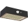 LED Solarni reflektor sa senzorom pokreta LED/3,7V 1200mAh 4000K IP65 crna