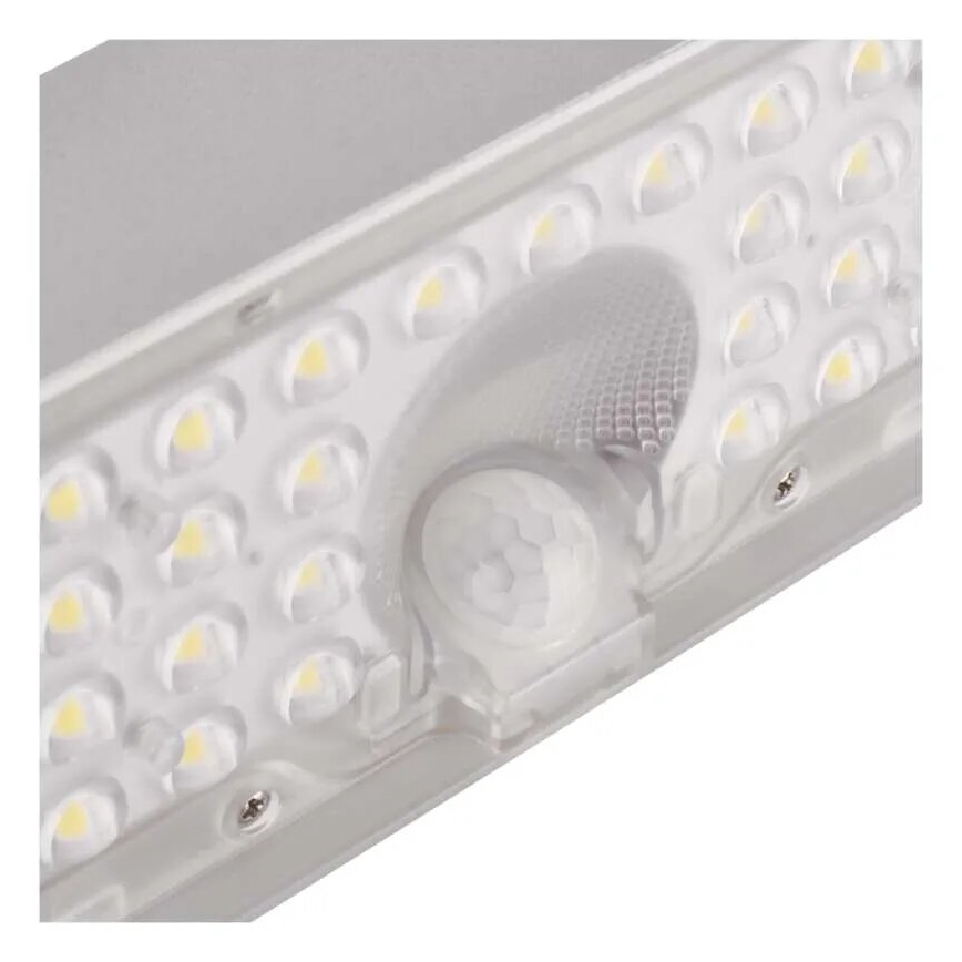 LED Solarni reflektor sa senzorom pokreta LED/3,7V 3000mAh 4000K IP65 bijela