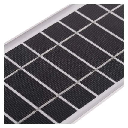 LED Solarni reflektor sa senzorom pokreta LED/3,7V 3000mAh 4000K IP65 bijela