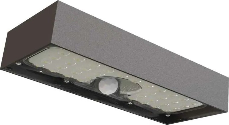 LED Solarni reflektor sa senzorom pokreta LED/3,7V 3000mAh 4000K IP65 crna