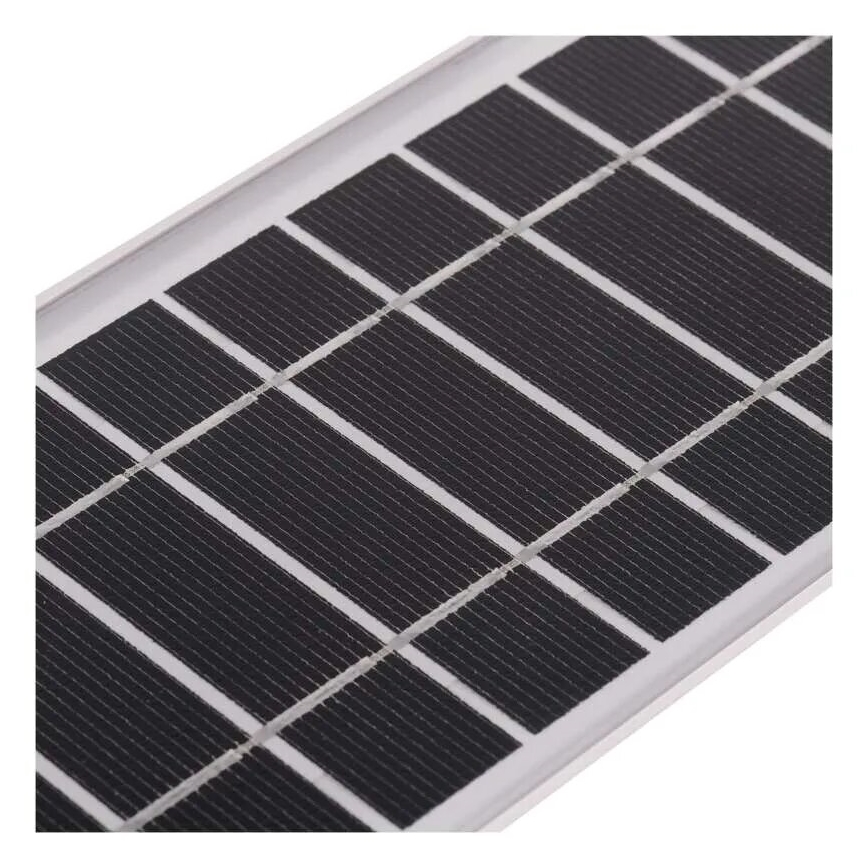 LED Solarni reflektor sa senzorom pokreta LED/3,7V 3000mAh 4000K IP65 crna
