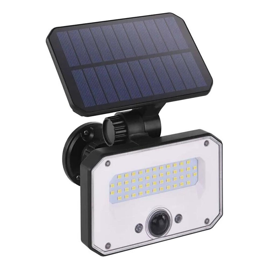 LED Solarni reflektor sa senzorom pokreta SPILO LED/3,7V 3600mAh 3000K IP54 + daljinski upravljač