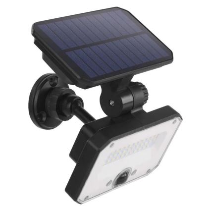 LED Solarni reflektor sa senzorom pokreta SPILO LED/3,7V 3600mAh 3000K IP54 + daljinski upravljač