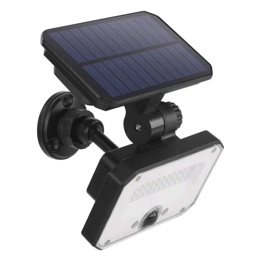 LED Solarni reflektor sa senzorom pokreta SPILO LED/3,7V 3600mAh 3000K IP54 + daljinski upravljač