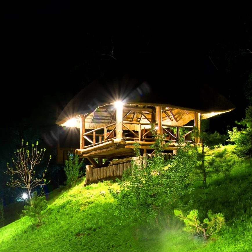 LED solarni reflektor sa senzorom TRIO LED/0,6W/3,7V 1200 mAh IP44