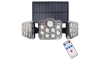 LED Solarni reflektor sa senzorom za pokret i dan/noć LED/20W/3,7V 1200 mAh IP44 + daljinski upravljač