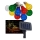 LED Solarni vanjski lanac 10xLED/1,2V 300 mAh 2,2 m IP44 multicolor