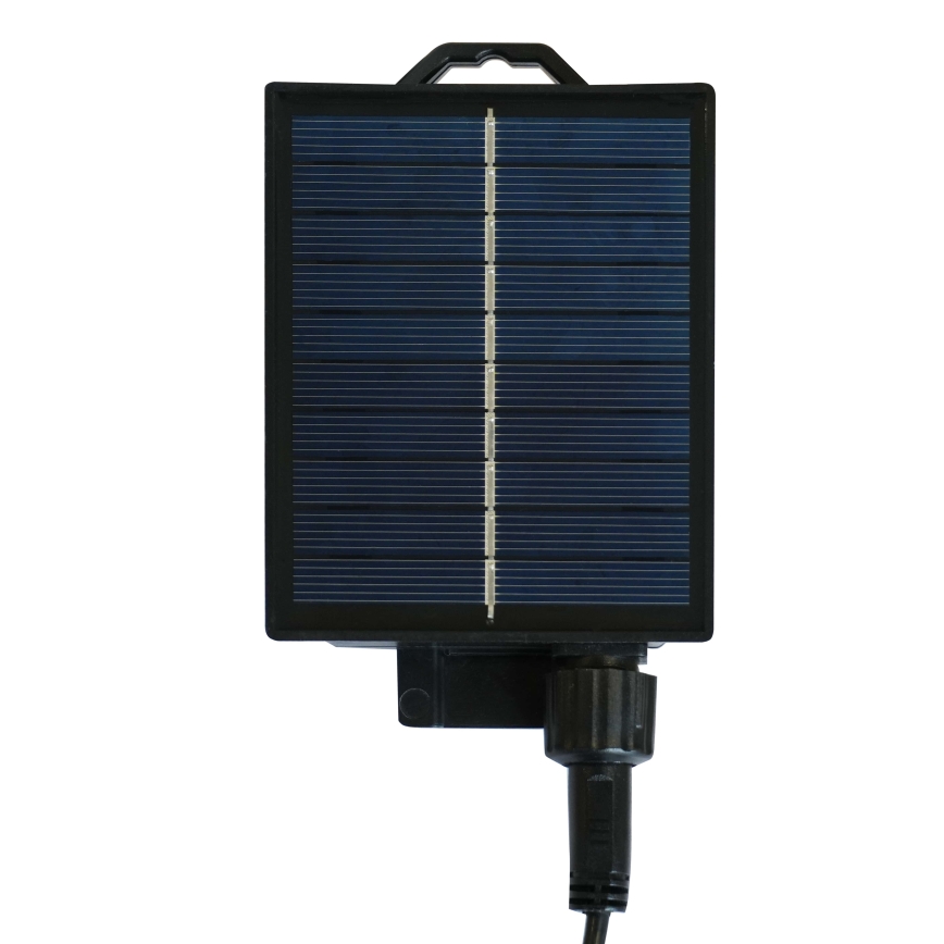 LED Prigušivi solarni vanjski lanac PARTY 10xE27/3,7V 10 m IP44 + daljinski upravljač