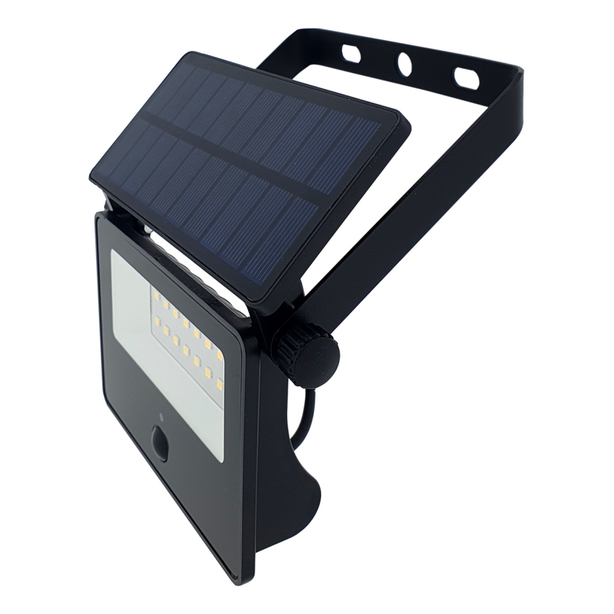 LED solarna vanjska reflektorska svjetiljka sa senzorom LED/2W/3,7V 4200K 1800 mAh IP44