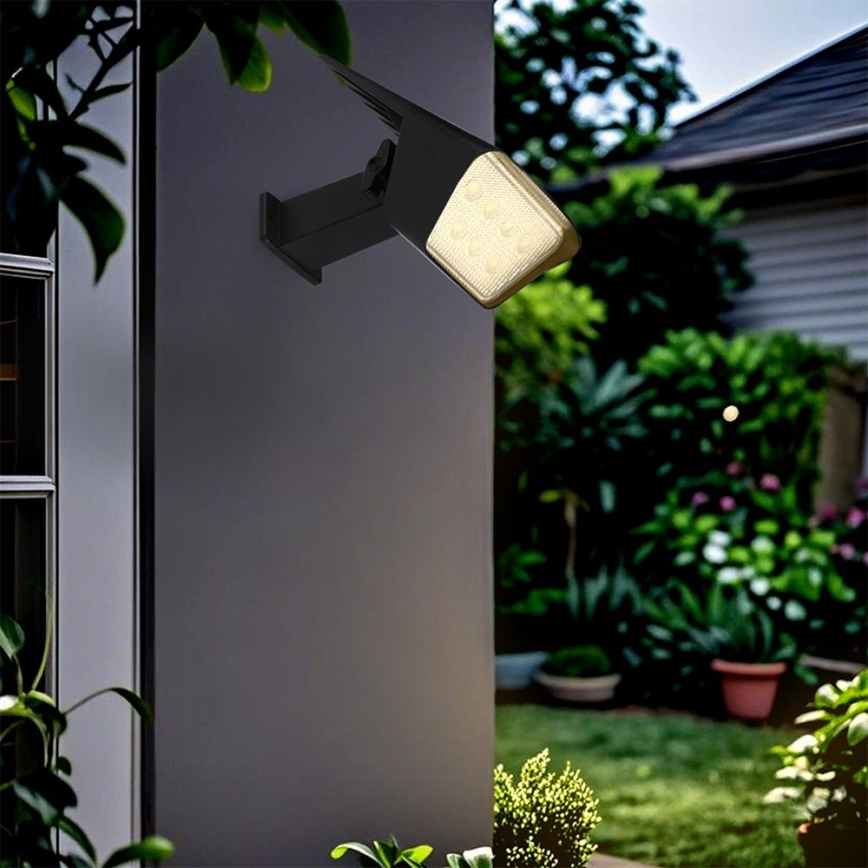 LED solarno svjetlo 2 u 1 LED/1,3W/3,7V 3000/4000/6400K IP65 1200 mAh