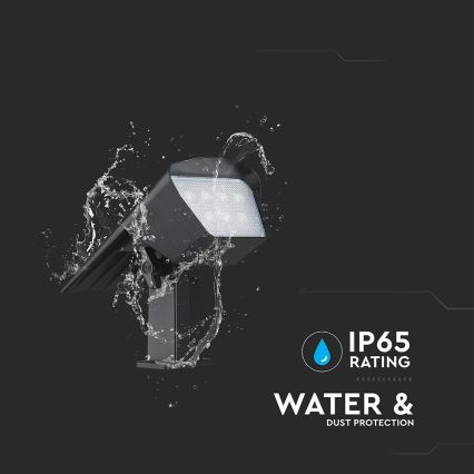 LED solarno svjetlo 2 u 1 LED/1,3W/3,7V 3000/4000/6400K IP65 1200 mAh