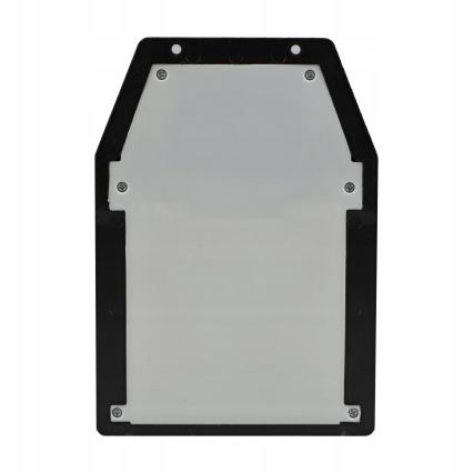 LED solarno zidno svjetlo sa senzorom LED/3,7V 600 mAh IP44 crno