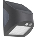 LED solarno zidno svjetlo sa senzorom LED/3W/3,7V 3000/4000K 1200 mAh IP54 antracit