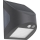 LED solarno zidno svjetlo sa senzorom LED/3W/3,7V 3000/4000K 1200 mAh IP54 antracit