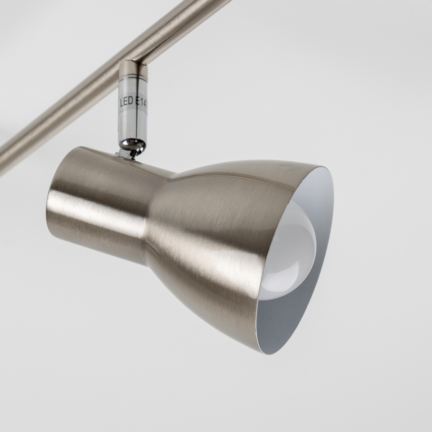 LED spot svjetiljka 6xE14/5W/230V matni krom