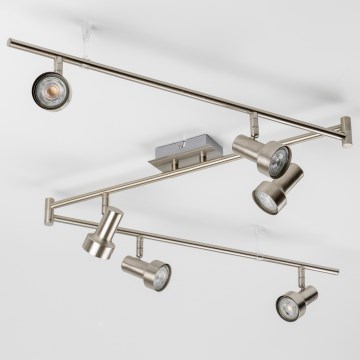 LED spot svjetiljka 6xGU10/4,7W/230V matni krom