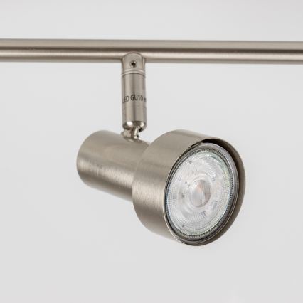 LED spot svjetiljka 6xGU10/4,7W/230V matni krom